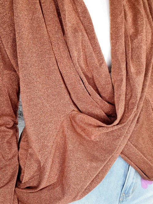HELGA MAY_OVERLAY TOP LINEN TWINKLE BRONZE _ OVERLAY TOP LINEN TWINKLE BRONZE _ Ebony Boutique NZ