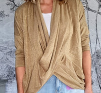 HELGA MAY_OVERLAY TOP LINEN TWINKLE GOLD _ OVERLAY TOP LINEN TWINKLE GOLD _ Ebony Boutique NZ