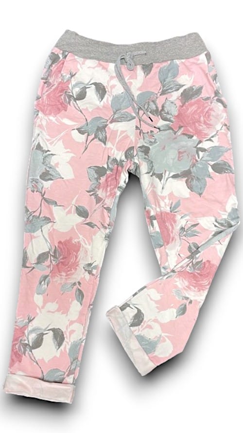 HELGA MAY_PAPER ROSE CORNELIA JOGGER PINK _ PAPER ROSE CORNELIA JOGGER PINK _ Ebony Boutique NZ