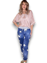 HELGA MAY_STAR CORNELIA JOGGERS DENIM _ STAR CORNELIA JOGGERS DENIM _ Ebony Boutique NZ