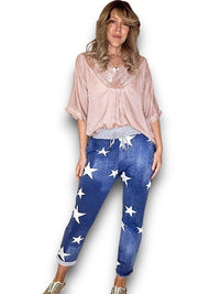 HELGA MAY_STAR CORNELIA JOGGERS DENIM _ STAR CORNELIA JOGGERS DENIM _ Ebony Boutique NZ