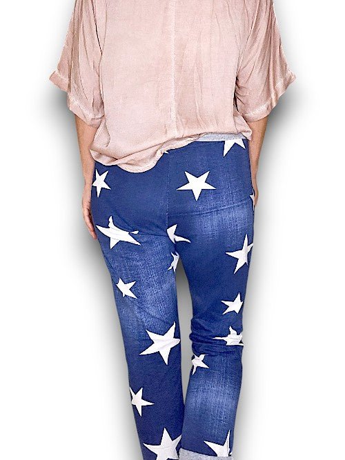 HELGA MAY_STAR CORNELIA JOGGERS DENIM _ STAR CORNELIA JOGGERS DENIM _ Ebony Boutique NZ