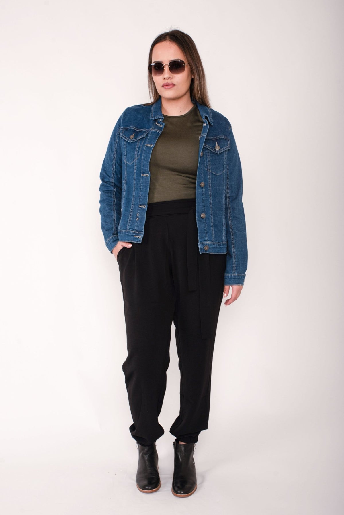 HOME - LEE_BILLIE PANTS BLACK _ BILLIE PANTS BLACK _ Ebony Boutique NZ