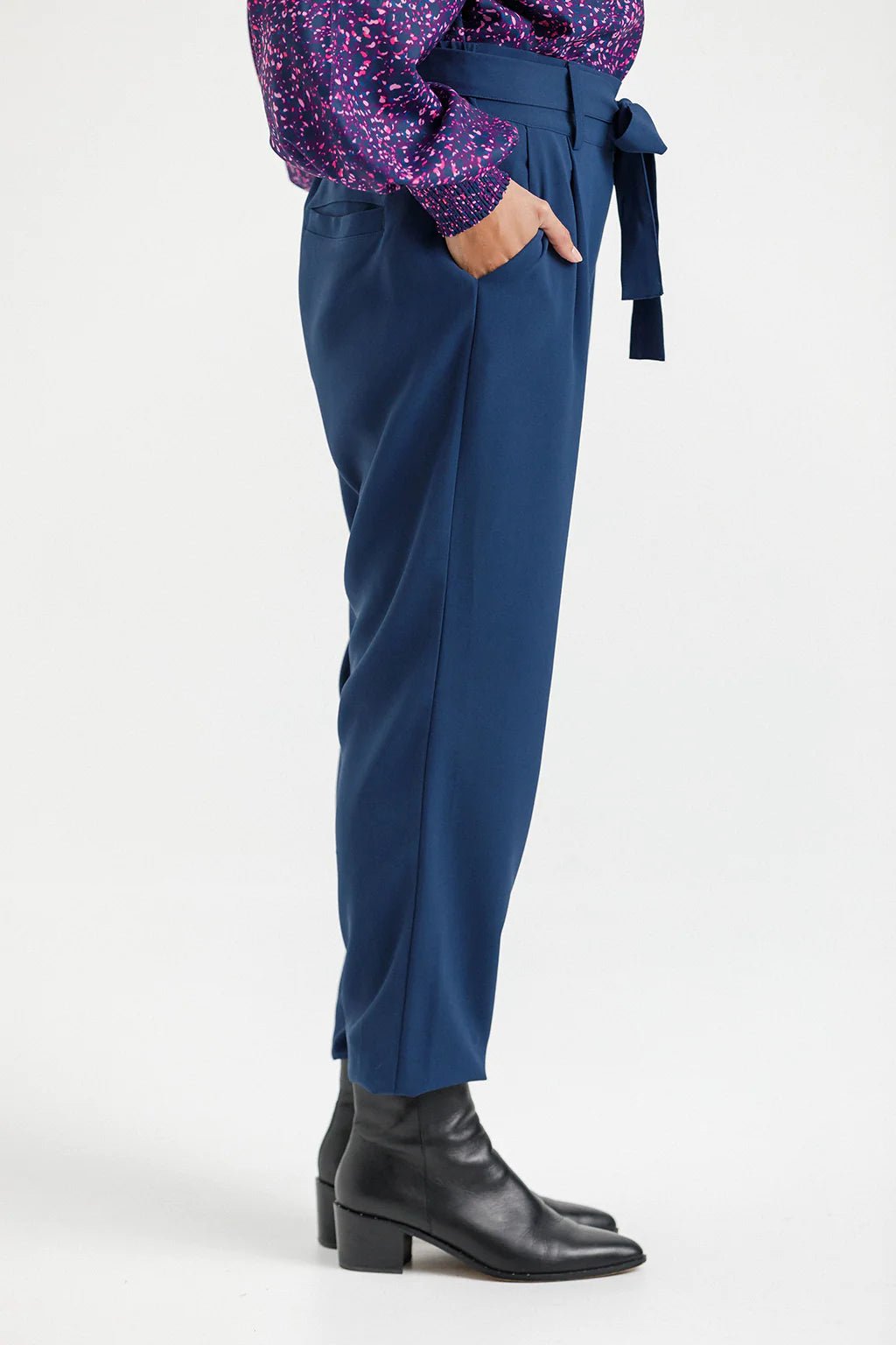 HOME LEE_BILLIE PANTS INDIGO BLUE _ BILLIE PANTS INDIGO BLUE _ Ebony Boutique NZ