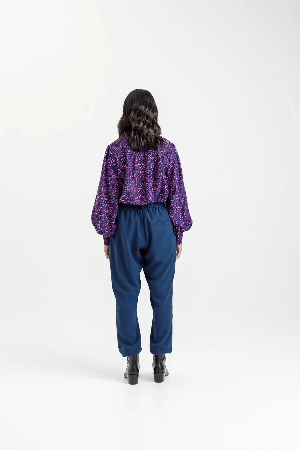 HOME LEE_BILLIE PANTS INDIGO BLUE _ BILLIE PANTS INDIGO BLUE _ Ebony Boutique NZ