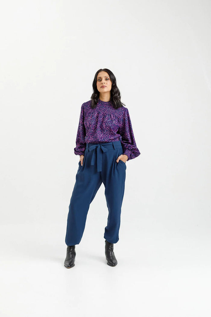 HOME LEE_BILLIE PANTS INDIGO BLUE _ BILLIE PANTS INDIGO BLUE _ Ebony Boutique NZ
