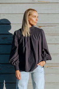 HOME-LEE_CHARLOTTE TOP INDIGO BLUE _ CHARLOTTE TOP INDIGO BLUE _ Ebony Boutique NZ