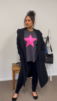 HOME LEE_KELLY COAT BLACK _ KELLY COAT BLACK _ Ebony Boutique NZ