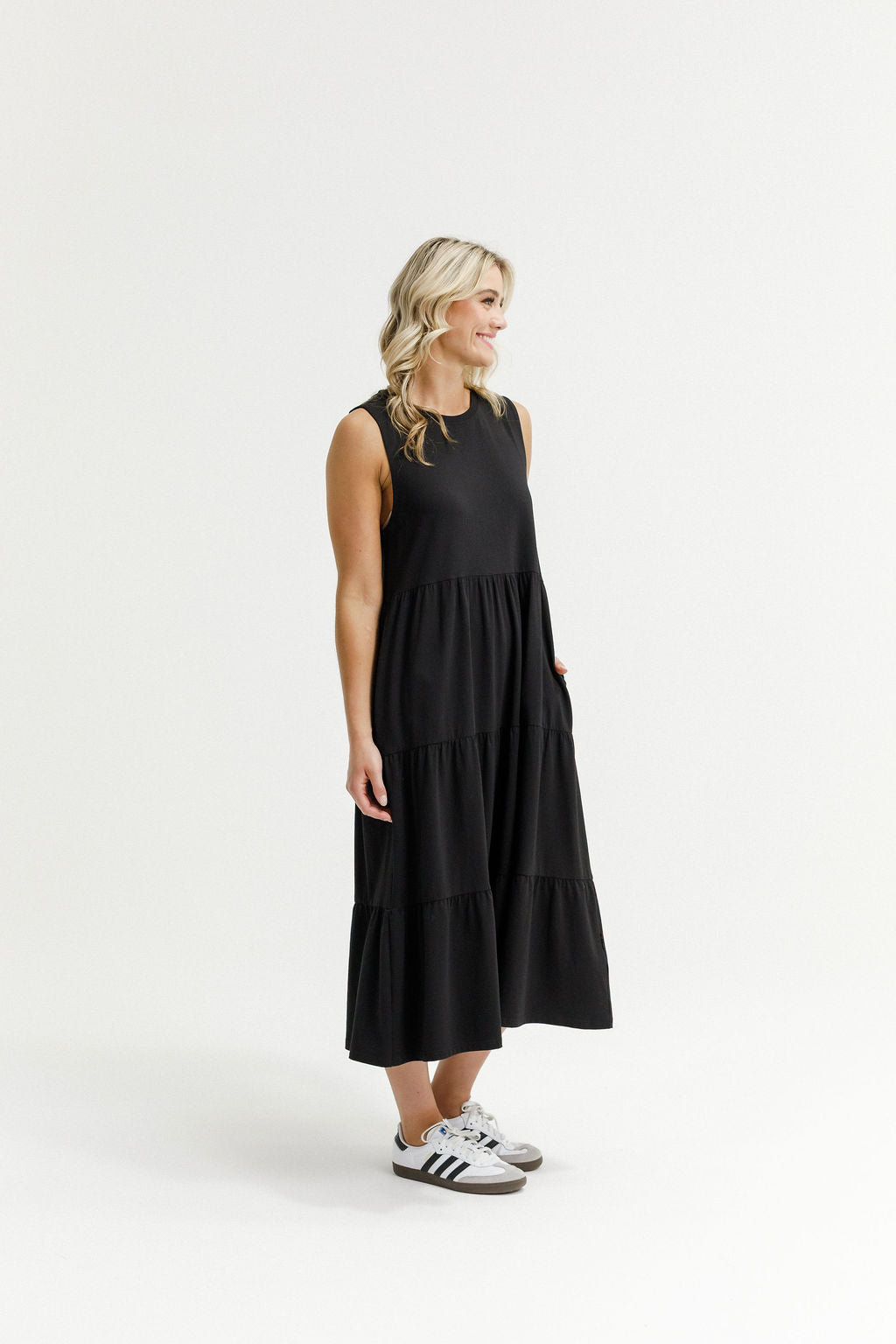 HOME - LEE_KENDALL SINGLET DRESS _ KENDALL SINGLET DRESS _ Ebony Boutique NZ