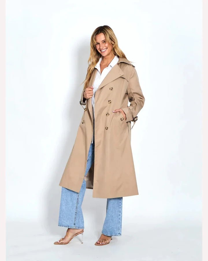 LEONI_LEONI TRENCH COAT _ LEONI TRENCH COAT _ Ebony Boutique NZ