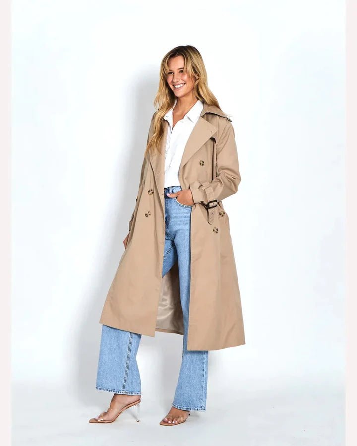 LEONI_LEONI TRENCH COAT _ LEONI TRENCH COAT _ Ebony Boutique NZ