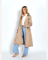 LEONI_LEONI TRENCH COAT _ LEONI TRENCH COAT _ Ebony Boutique NZ