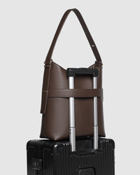 LOUENHIDE_AUDREY BUCKET BAG CHOCOLATE _ AUDREY BUCKET BAG CHOCOLATE _ Ebony Boutique NZ