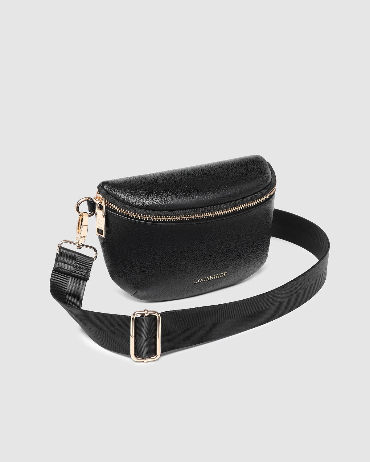 LOUENHIDE_AUSTIN SLING BAG BLACK _ AUSTIN SLING BAG BLACK _ Ebony Boutique NZ