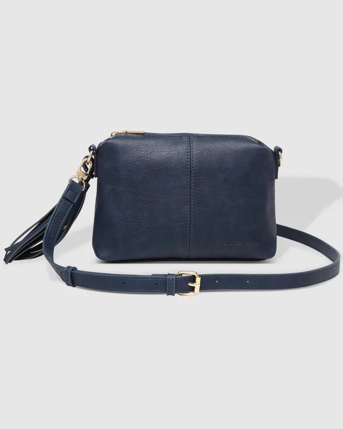 LOUENHIDE_BABY DAISY CROSSBODY BAG NAVY _ BABY DAISY CROSSBODY BAG NAVY _ Ebony Boutique NZ