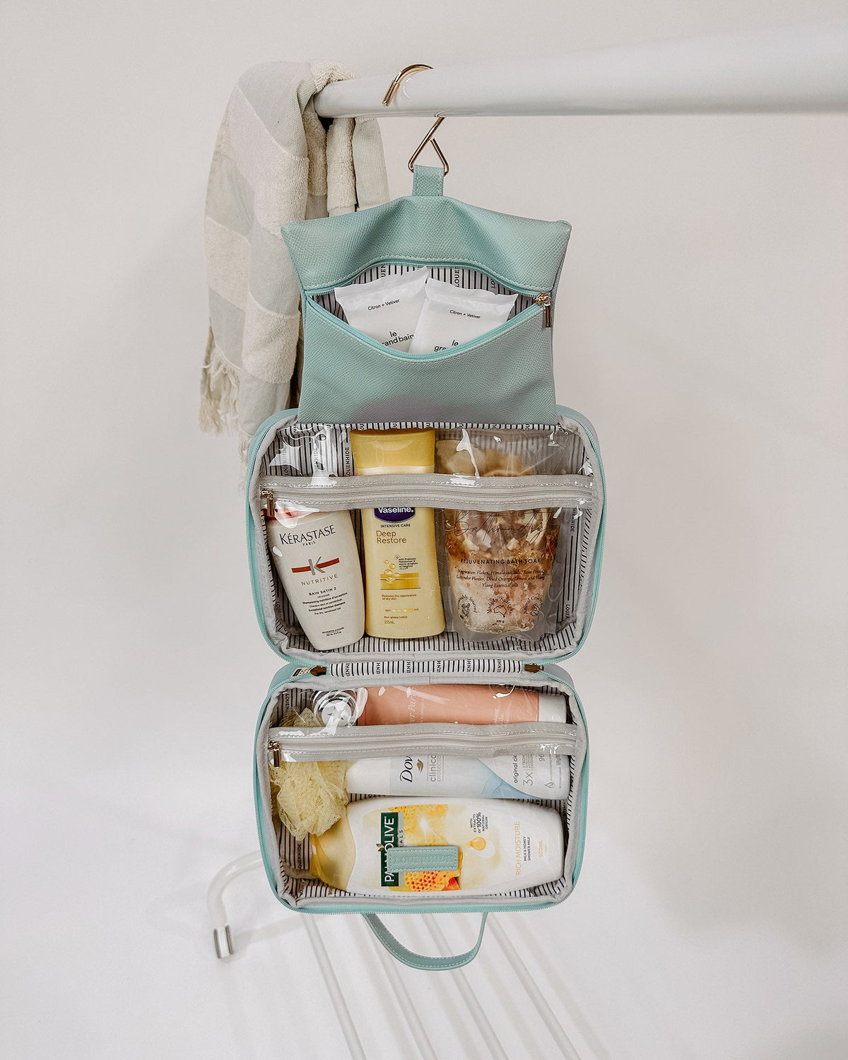 LOUENHIDE_BABY EMMA COSMETIC CASE MINT _ BABY EMMA COSMETIC CASE MINT _ Ebony Boutique NZ