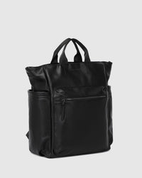 LOUENHIDE_BRONX BACKPACK BLACK _ BRONX BACKPACK BLACK _ Ebony Boutique NZ