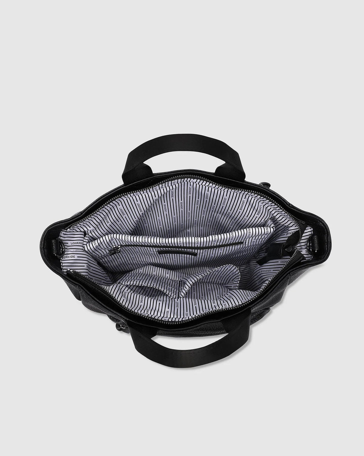 LOUENHIDE_BRONX BACKPACK BLACK _ BRONX BACKPACK BLACK _ Ebony Boutique NZ