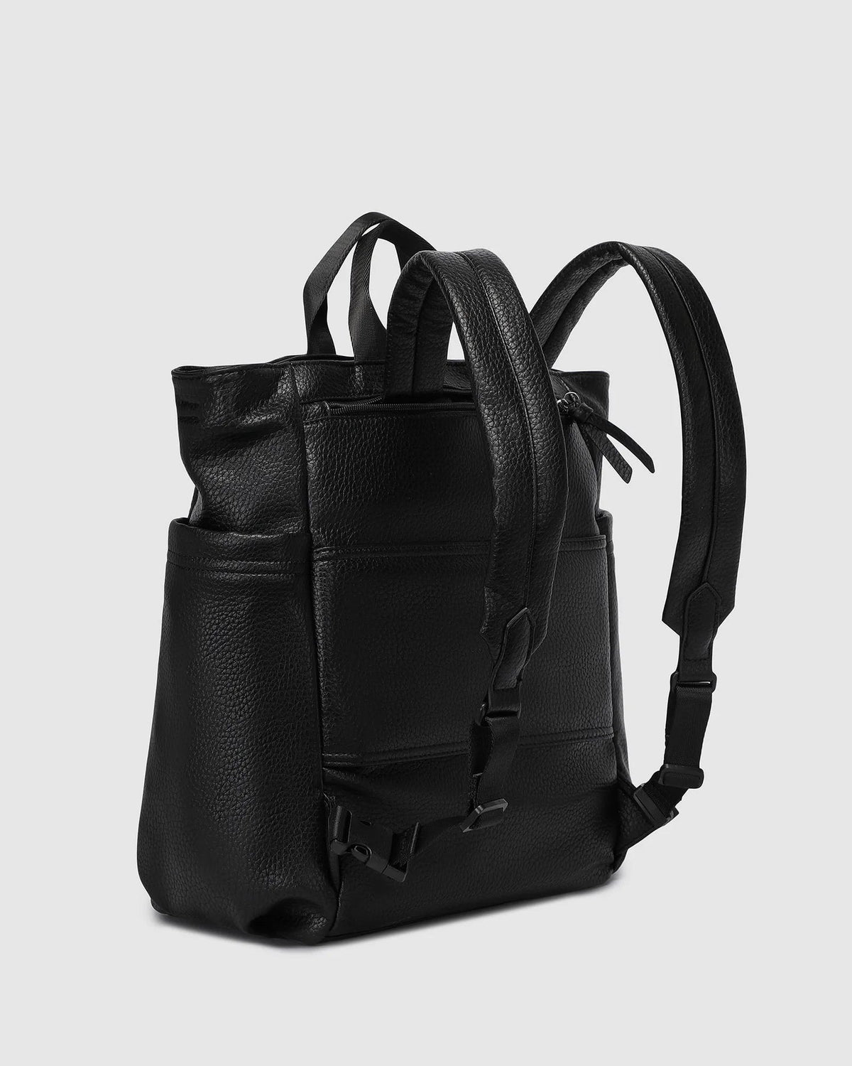 LOUENHIDE_BRONX BACKPACK BLACK _ BRONX BACKPACK BLACK _ Ebony Boutique NZ