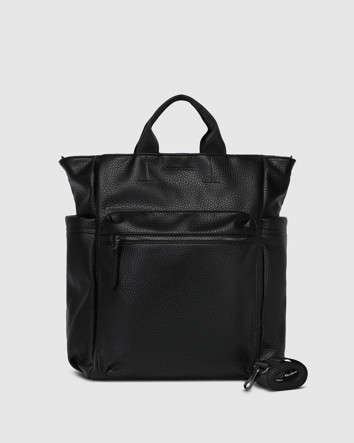 LOUENHIDE_BRONX BACKPACK BLACK _ BRONX BACKPACK BLACK _ Ebony Boutique NZ