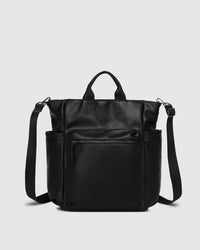 LOUENHIDE_BRONX BACKPACK BLACK _ BRONX BACKPACK BLACK _ Ebony Boutique NZ
