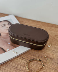 LOUENHIDE_CHARLEE JEWELLERY BOX CHOCOLATE _ CHARLEE JEWELLERY BOX CHOCOLATE _ Ebony Boutique NZ