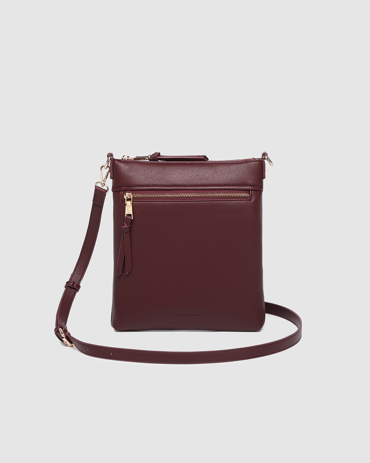 LOUENHIDE_CRESSIDA CROSSBODY BAG BURGUNDY _ CRESSIDA CROSSBODY BAG BURGUNDY _ Ebony Boutique NZ