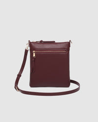 LOUENHIDE_CRESSIDA CROSSBODY BAG BURGUNDY _ CRESSIDA CROSSBODY BAG BURGUNDY _ Ebony Boutique NZ