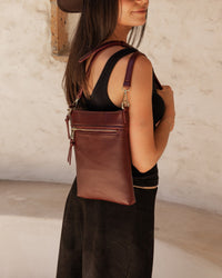 LOUENHIDE_CRESSIDA CROSSBODY BAG BURGUNDY _ CRESSIDA CROSSBODY BAG BURGUNDY _ Ebony Boutique NZ