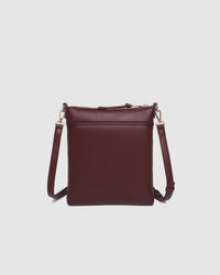 LOUENHIDE_CRESSIDA CROSSBODY BAG BURGUNDY _ CRESSIDA CROSSBODY BAG BURGUNDY _ Ebony Boutique NZ