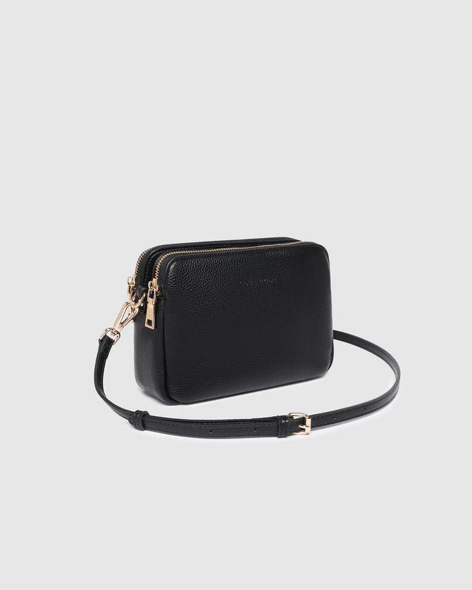 LOUENHIDE_ELLE CROSSBODY BAG BLACK _ ELLE CROSSBODY BAG BLACK _ Ebony Boutique NZ