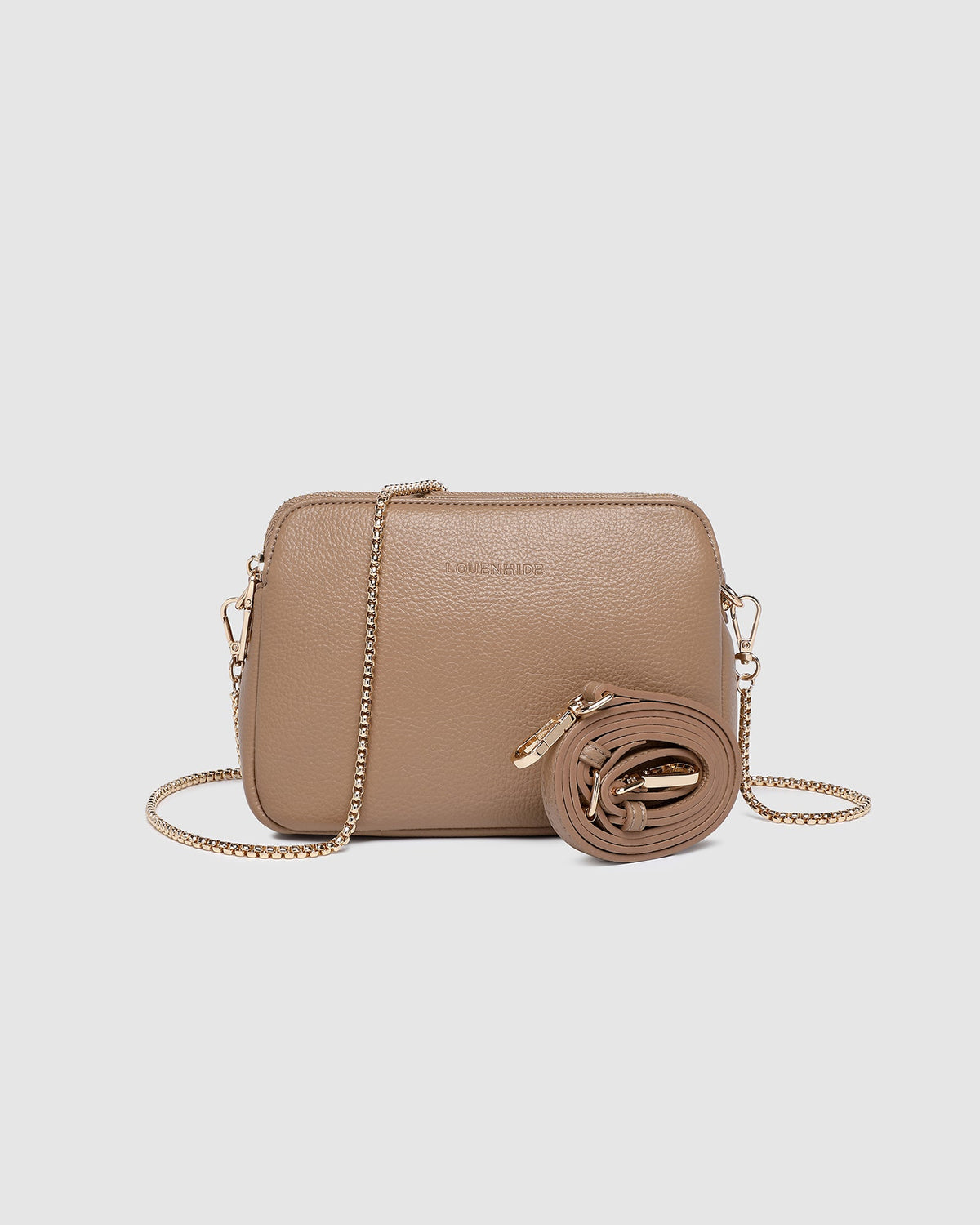 LOUENHIDE_ELLE CROSSBODY BAG COFFEE _ ELLE CROSSBODY BAG COFFEE _ Ebony Boutique NZ