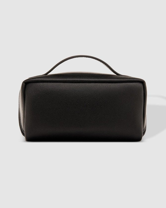 LOUENHIDE_ELLIS MAKEUP BAG BLACK _ ELLIS MAKEUP BAG BLACK _ Ebony Boutique NZ