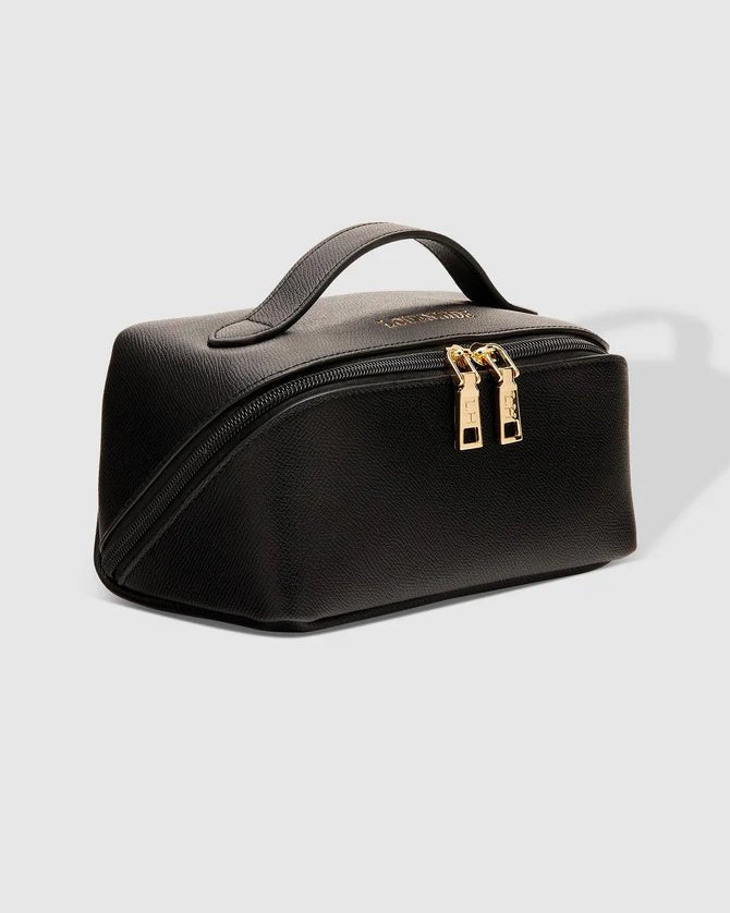 LOUENHIDE_ELLIS MAKEUP BAG BLACK _ ELLIS MAKEUP BAG BLACK _ Ebony Boutique NZ
