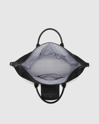 LOUENHIDE_HAMILTON NYLON WEEKENDER BAG BLACK _ HAMILTON NYLON WEEKENDER BAG BLACK _ Ebony Boutique NZ