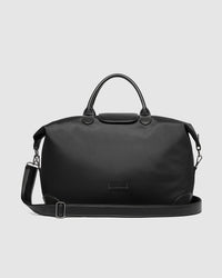 LOUENHIDE_HAMILTON NYLON WEEKENDER BAG BLACK _ HAMILTON NYLON WEEKENDER BAG BLACK _ Ebony Boutique NZ