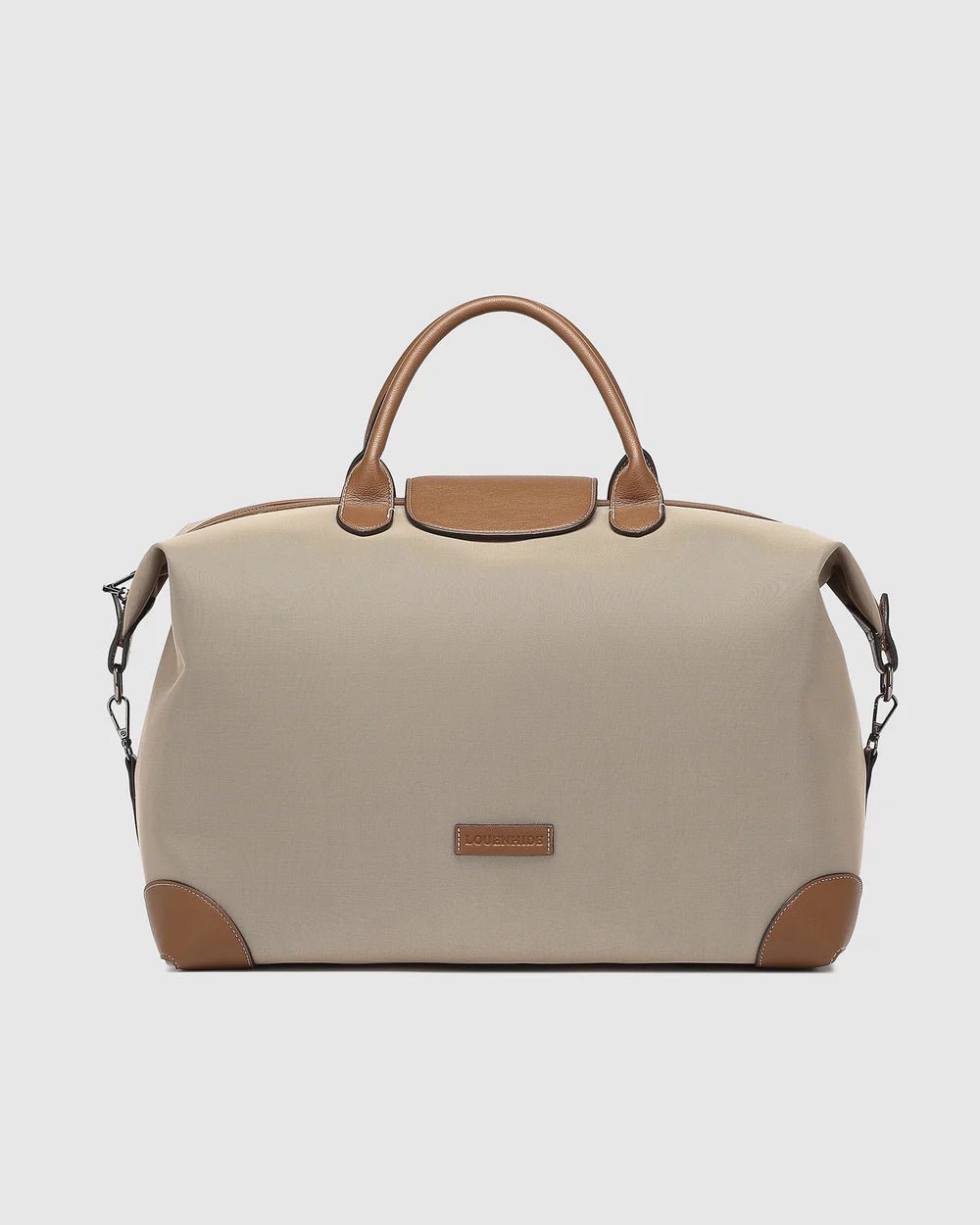 LOUENHIDE_HAMILTON NYLON WEEKENDER BAG COFFEE _ HAMILTON NYLON WEEKENDER BAG COFFEE _ Ebony Boutique NZ