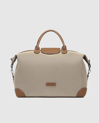 LOUENHIDE_HAMILTON NYLON WEEKENDER BAG COFFEE _ HAMILTON NYLON WEEKENDER BAG COFFEE _ Ebony Boutique NZ