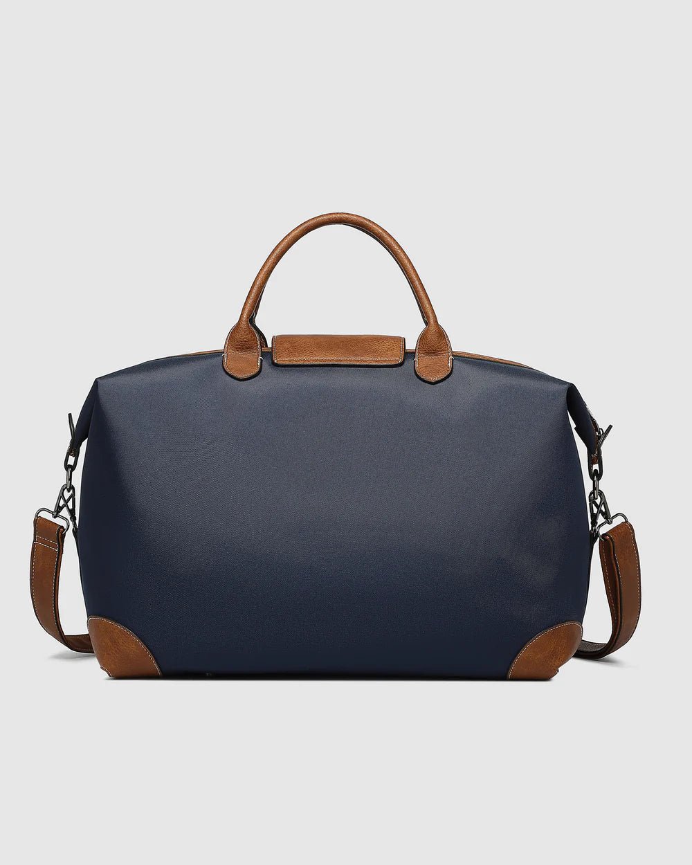 LOUENHIDE_HAMILTON NYLON WEEKENDER BAG NAVY _ HAMILTON NYLON WEEKENDER BAG NAVY _ Ebony Boutique NZ