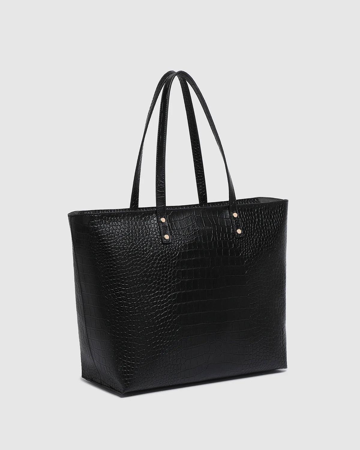 LOUENHIDE_HUDSON TOTE BAG BLACK _ HUDSON TOTE BAG BLACK _ Ebony Boutique NZ