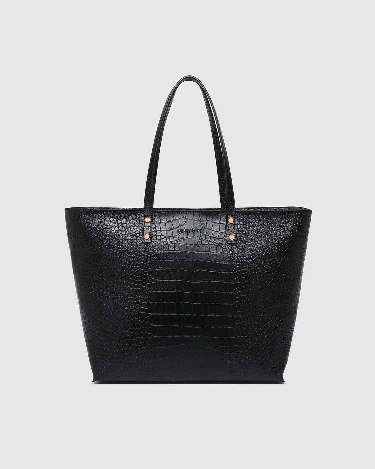 LOUENHIDE_HUDSON TOTE BAG BLACK _ HUDSON TOTE BAG BLACK _ Ebony Boutique NZ