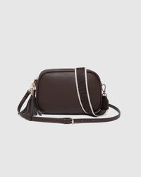 LOUENHIDE_JACINTA GIA CROSSBODY BAG CHOCOLATE _ JACINTA GIA CROSSBODY BAG CHOCOLATE _ Ebony Boutique NZ