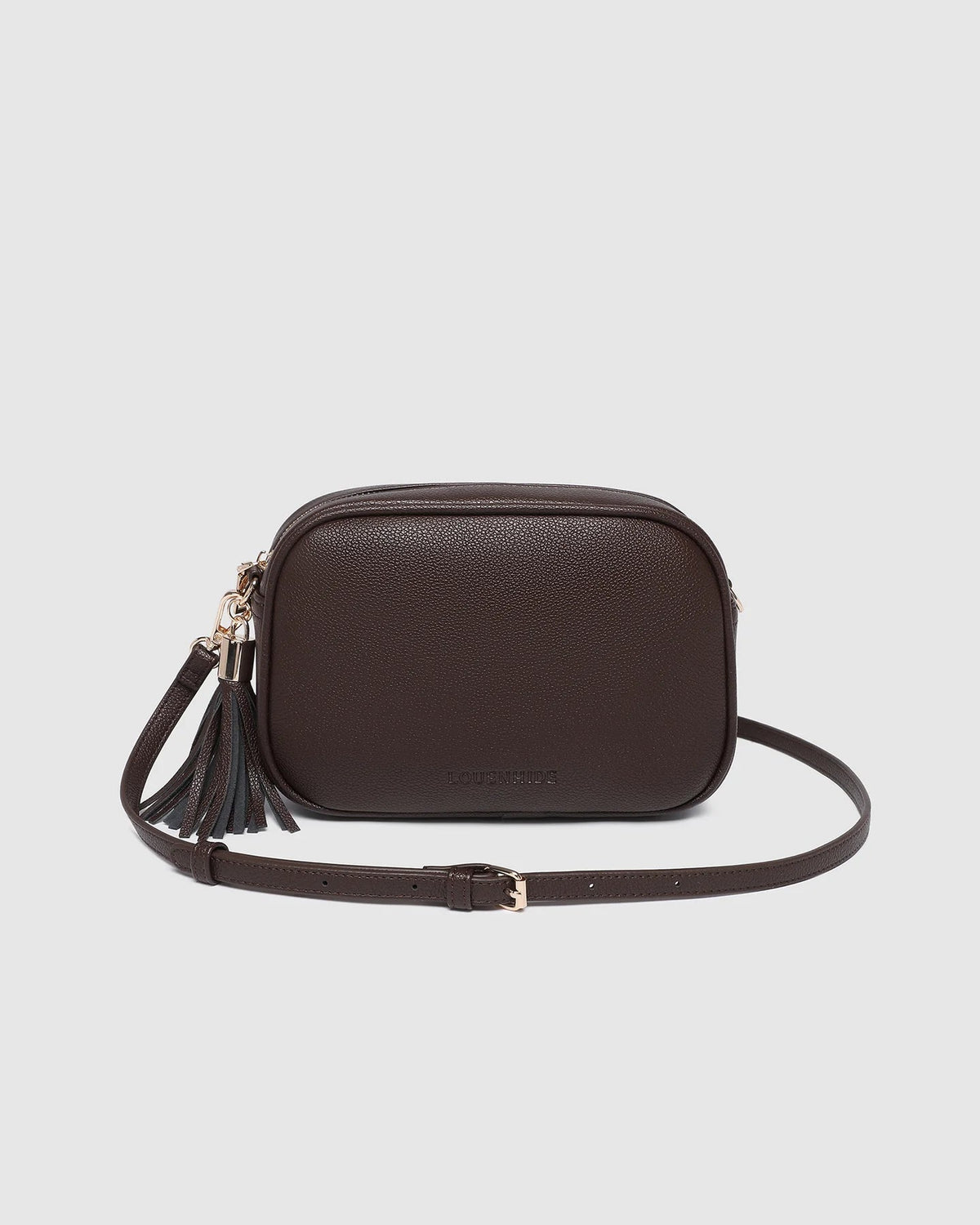 LOUENHIDE_JACINTA GIA CROSSBODY BAG CHOCOLATE _ JACINTA GIA CROSSBODY BAG CHOCOLATE _ Ebony Boutique NZ