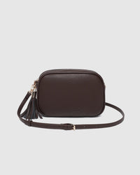 LOUENHIDE_JACINTA GIA CROSSBODY BAG CHOCOLATE _ JACINTA GIA CROSSBODY BAG CHOCOLATE _ Ebony Boutique NZ