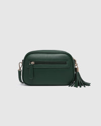 LOUENHIDE_JACINTA GIA CROSSBODY BAG FOREST GREEN _ JACINTA GIA CROSSBODY BAG FOREST GREEN _ Ebony Boutique NZ