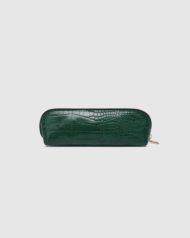 LOUENHIDE_JAYNE MAKEUP BAG FOREST GREEN _ JAYNE MAKEUP BAG FOREST GREEN _ Ebony Boutique NZ