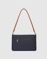 LOUENHIDE_JORDAN NYLON CROSSBODY BAG NAVY _ JORDAN NYLON CROSSBODY BAG NAVY _ Ebony Boutique NZ