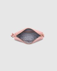 LOUENHIDE_KASEY STRIPE CROSSBODY BAG BLUSH PINK _ KASEY STRIPE CROSSBODY BAG BLUSH PINK _ Ebony Boutique NZ