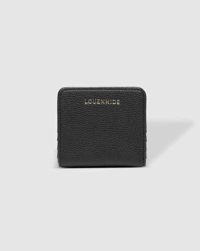 LOUENHIDE_LILY WALLET BLACK _ LILY WALLET BLACK _ Ebony Boutique NZ