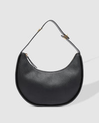 LOUENHIDE_LUNA SHOULDER BAG BLACK _ LUNA SHOULDER BAG BLACK _ Ebony Boutique NZ